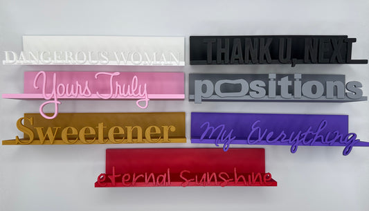 Ariana Grande Album Holders Collection